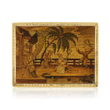 A LOUIS PHILIPPE GOLD AND GOLD-PLATED-MOUNTED FRUITWOOD MARQUETRY SNUFF-BOX - фото 3