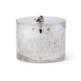 A GEORGE III SILVER TEA CADDY - photo 1