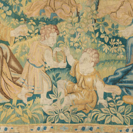 A FLEMISH BIBLICAL TAPESTRY - Foto 6