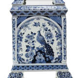 A DUTCH DELFT BLUE AND WHITE NINE-TIERED TULIPIERE - фото 3
