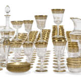 A ST. LOUIS 'THISTLE' PATTERN CLEAR AND COLOURED CUT-GLASS COMPOSITE PART TABLE-SERVICE - фото 1