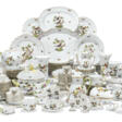 AN EXTENSIVE HEREND PORCELAIN 'ROTHSCHILD BIRD' PATTERN COMPOSITE PART TABLE-SERVICE - Auction prices
