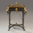 A NAPOLEON III ORMOLU-MOUNTED EBONY AND EBONISED JARDINIERE AND COVER - Archives des enchères