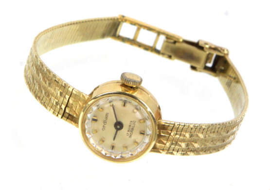 Damen Armbanduhr - Gelbgold 585 - фото 1