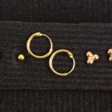 3 Paar Ohrringe Gelbgold 585/333 u.a. - фото 1