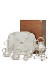 SERVICE À THÉ ET CAFÉ EN ARGENT ET METAL ARGENTE