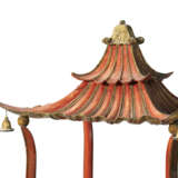A REGENCY STYLE RED-AND-GILT JAPANNED ETAGERE - photo 3