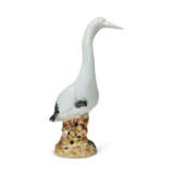 THREE CHINESE EXPORT PORCELAIN CRANES - photo 2