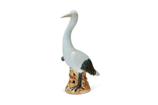 THREE CHINESE EXPORT PORCELAIN CRANES - фото 3