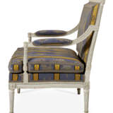 A SUITE OF LOUIS XVI WHITE-PAINTED SEAT FURNITURE - photo 3