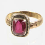 antiker Damen Ring - Gelbgold 750 - photo 1