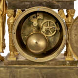 A LATE EMPIRE ORMOLU MANTEL CLOCK - photo 9