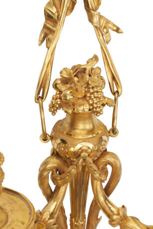 A PAIR OF LATE LOUIS XV ORMOLU TWO-BRANCH WALL LIGHTS - фото 3
