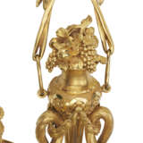 A PAIR OF LATE LOUIS XV ORMOLU TWO-BRANCH WALL LIGHTS - photo 3