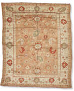 Wool. AN OUSHAK CARPET