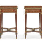 A PAIR OF FRENCH ORMOLU-MOUNTED THUYA AND AMARANTH SIDE TABLES - photo 2