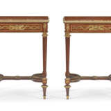 A PAIR OF FRENCH ORMOLU-MOUNTED THUYA AND AMARANTH SIDE TABLES - фото 3