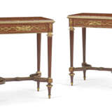 A PAIR OF FRENCH ORMOLU-MOUNTED THUYA AND AMARANTH SIDE TABLES - photo 4