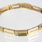 Diamant Armband mit Edelsteinen - Gelbgold 585 - Foto 1
