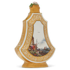 A MEISSEN PORCELAIN SCENT-BOTTLE AND COVER FROM THE GLÜCKSBURG TOILET-SERVICE