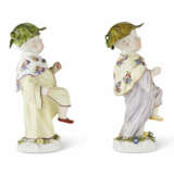 A PAIR OF MEISSEN PORCELAIN FIGURES OF MARCHING BOYS - photo 5