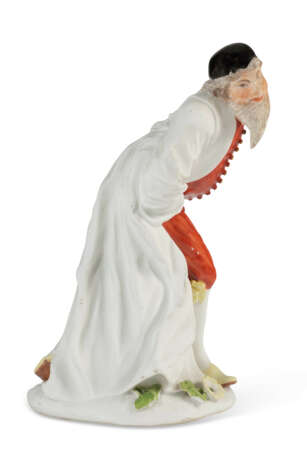 A MEISSEN PORCELAIN COMMEDIA DELL'ARTE FIGURE OF PANTALONE, FORMERLY IN THE ROCKEFELLER COLLECTION - фото 2