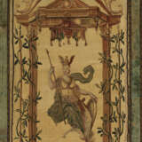 A SET OF FIVE GOBELINS TAPESTRY PANELS FROM THE SERIES 'LES DOUZE MOIS GROTESQUES' - Foto 4