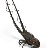 A GROUP OF FOUR BRONZE MODELS OF CRUSTACEANS - фото 12