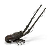 A GROUP OF FOUR BRONZE MODELS OF CRUSTACEANS - фото 13