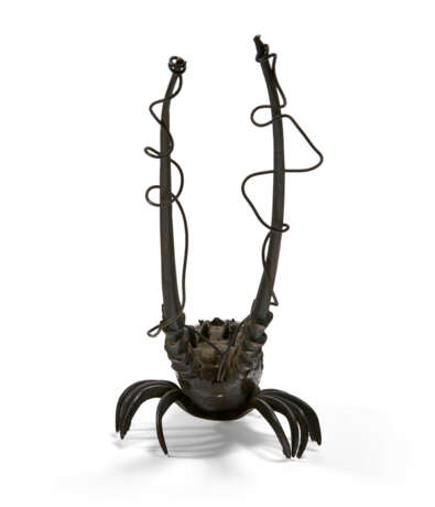 A GROUP OF FOUR BRONZE MODELS OF CRUSTACEANS - фото 14