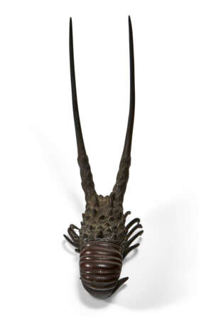 A GROUP OF FOUR BRONZE MODELS OF CRUSTACEANS - фото 20