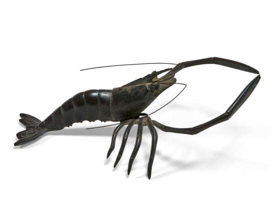 A GROUP OF FOUR BRONZE MODELS OF CRUSTACEANS - Foto 22
