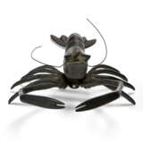 A GROUP OF FOUR BRONZE MODELS OF CRUSTACEANS - фото 24
