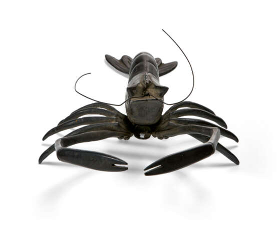 A GROUP OF FOUR BRONZE MODELS OF CRUSTACEANS - Foto 24