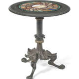 AN ITALIAN MICROMOSAIC AND SPECIMEN MARBLE TABLE - фото 2