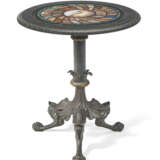 AN ITALIAN MICROMOSAIC AND SPECIMEN MARBLE TABLE - фото 3