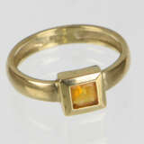 Citrin Ring - Gelbgold 333 - фото 1