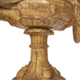 AN ITALIAN GIALLO ANTICO MARBLE AND COMPOSTION OIL LAMP - photo 12