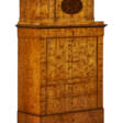 A BIEDERMEIER SATIN BURCH, BURR BIRCH AND EBONIZED ARMOIRE - Prix ​​des enchères