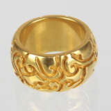 vergoldeter Silber Ring - photo 1