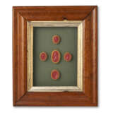A GROUP OF THIRTEEN FRAMED SETS OF INTAGLIO SEALS AND MOLDS - photo 2