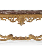 Regency in England. A REGENCE GILTWOOD CONSOLE TABLE
