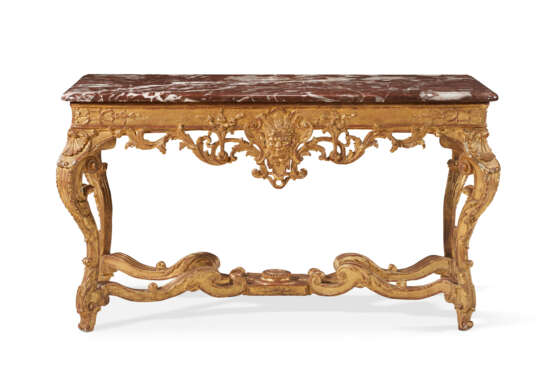 A REGENCE GILTWOOD CONSOLE TABLE - Foto 1