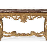 A REGENCE GILTWOOD CONSOLE TABLE - фото 1
