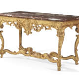 A REGENCE GILTWOOD CONSOLE TABLE - фото 3