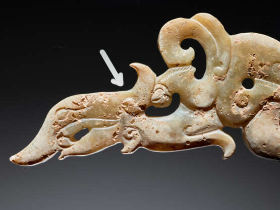 A UNIQUE ELEGANT AND DELICATELY CARVED DRAGON-SHAPED XI OR “KNOT-OPENER” - фото 7