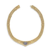SAPPHIRE AND DIAMOND NECKLACE - фото 3