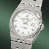 ROLEX. AN EXTREMELY RARE AND IMPORTANT STAINLESS STEEL PERPETUAL CALENDAR WRISTWATCH WITH BRACELET - фото 2