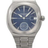 LAURENT FERRIER. AN ELEGANT AND SPORTY TITANIUM CUSHION-SHAPED AUTOMATIC WRISTWATCH WITH DATE AND BRACELET - Foto 1