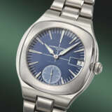 LAURENT FERRIER. AN ELEGANT AND SPORTY TITANIUM CUSHION-SHAPED AUTOMATIC WRISTWATCH WITH DATE AND BRACELET - Foto 2